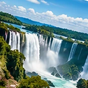 Cataratas entre la selva